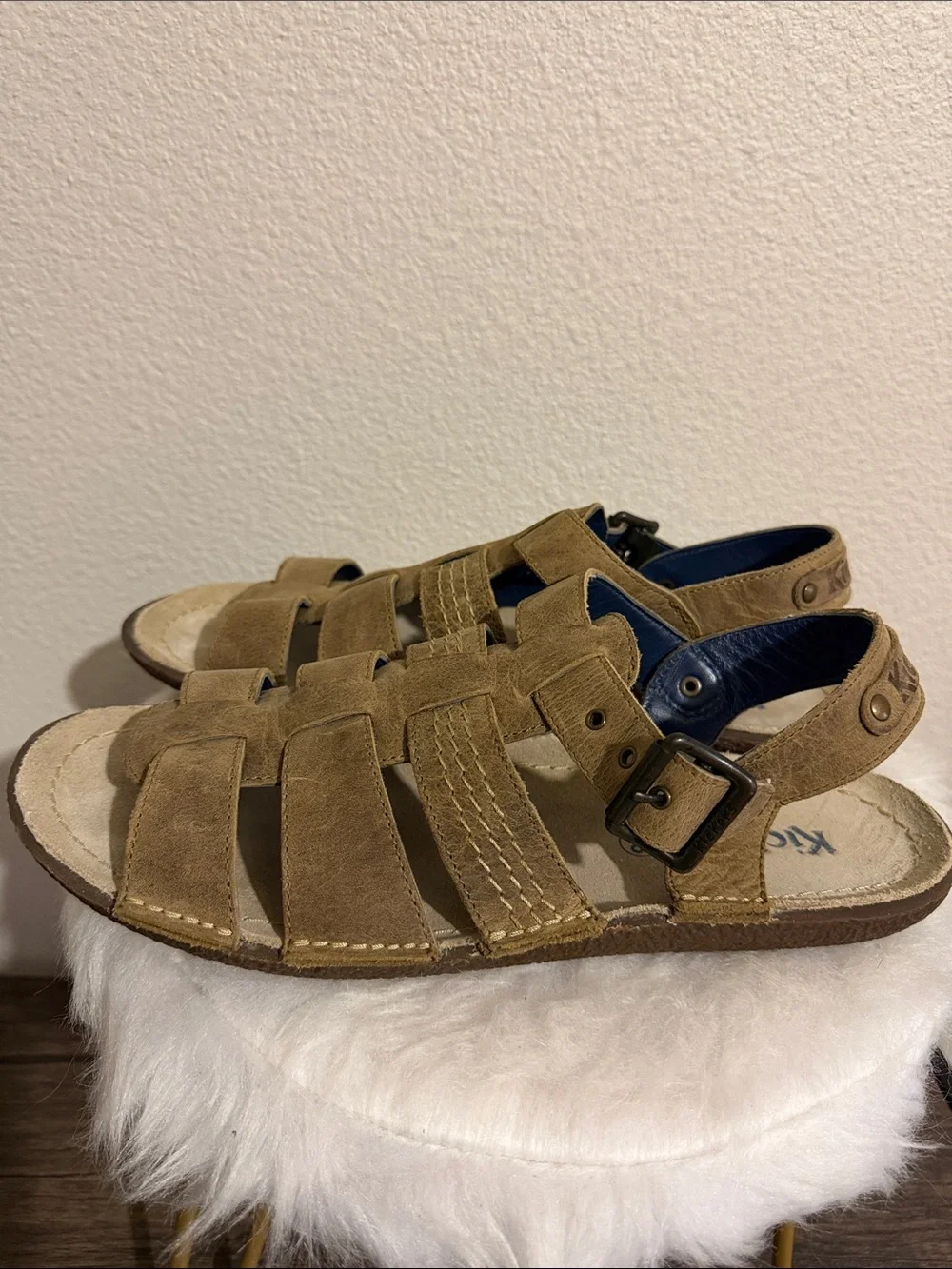 Kickers Men’s Fisherman Leather Sandals